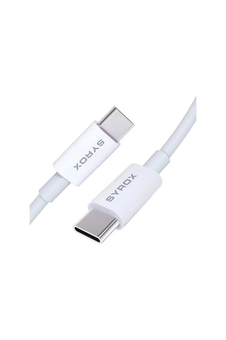 Samsung Galaxy Uyumlu S21 Yerli Üretim C146 60w Örgü Type-c Type-c Şarj Data Kablosu