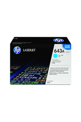 Hp Q5951A (643A) Mavi Toner 4700Dn