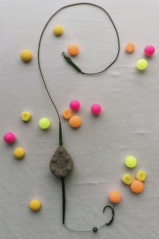 Gezer Inline Kurşunlu Sazan Takımı 14 Mm Turuncu Pop Up'lı