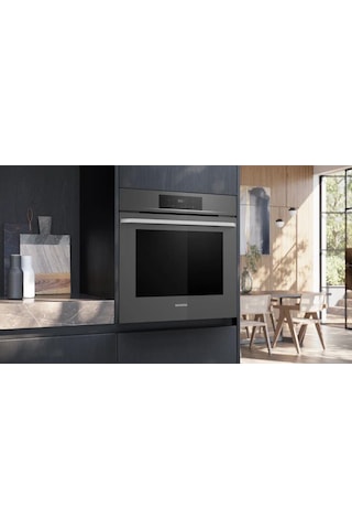 Siemens HJ852GYN0T Ankastre Fırın Gri