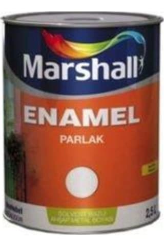Marshall Enamel Parlak Sentetik Yağlı Boya Açık Kahve 0.75 L