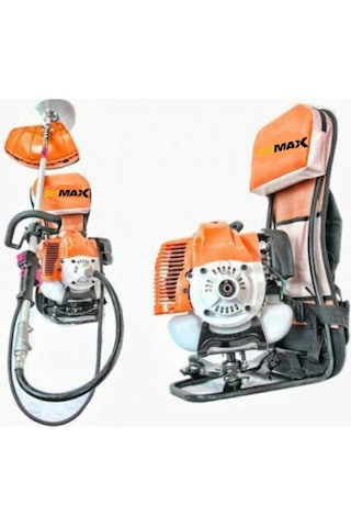 Stilmax STM-SBT-58CC 4 HP 2 Zamanlı Sırt Tipi Benzinli Motorlu Tırpan Ot Çim Çayır Biçme Kesme Makinesi