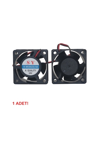 Dc 24v Fan 40x40mm 0.1a 6000 Rpm 4x4cm Soğutucu Kuluçka Ekran Kartı Cooler Peltier Printer Pc Cpu