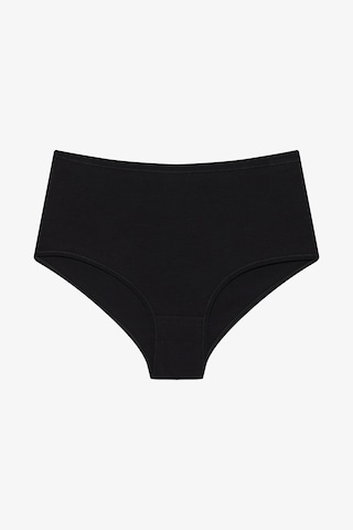 Penti Siyah Pamuklu Yüksek Bel 3'lü Slip Külot
