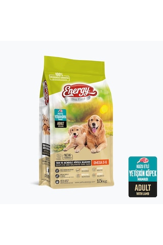 Energy Kuzu Etli Yetişkin Köpek Maması - 15 Kg Energy Kuzu Etli Yetişkin Köpek Maması - 15 Kg