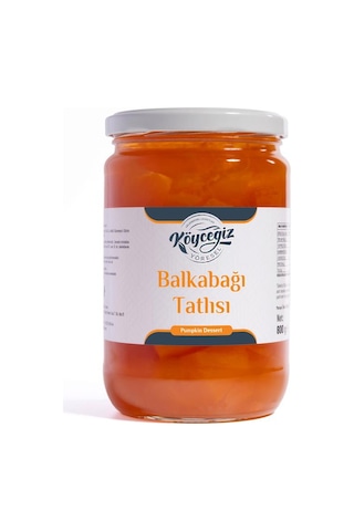 Kb Köyceğiz Yöresel Bal Kabağı Reçeli 800 G Cam Kavanoz