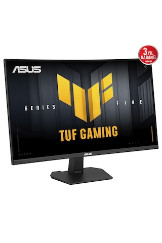 Asus Tuf Gaming Vg27vqm5f 27 İnç 280hz 0.5ms Full Hd Adaptive Sync Fast Va Kavisli Gaming Monitör
