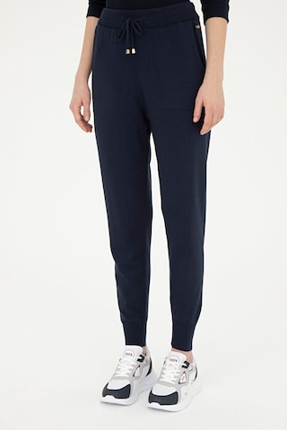 U.S. Polo Assn. Kadın Slim Fit Triko Pantolon 50276596-vr033 Çok Renkli