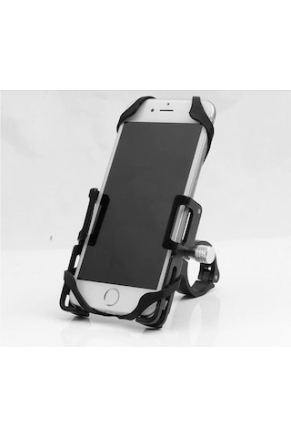 Impact Gosa Alüminyum Bisiklet Telefon Tutucu Siyah