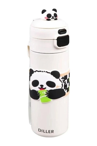 D9240 Paslanmaz Çelik Matara 600 Ml Çok Renkli