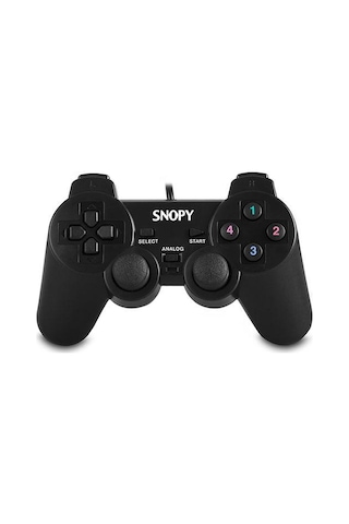 Snopy SG-401 Kablolu Titreşimli USB Joypad Gamepad