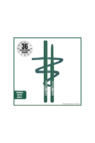 Maybelline New York Lasting Drama Automatic Göz Kalemi 40 Green With Envy