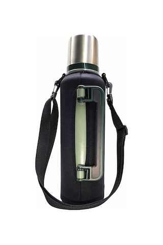 Stanley Neopren Klasik Termos Kılıfı ve Omuz Askısı 1.9 L Siyah