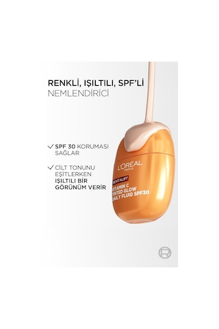 Revitalift Clinical C Vitamini İçeren Renkli Işıltılı Nemlendirici Krem Spf30 40ml 3600524244668-11234
