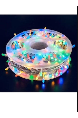 100m Rgb Led Işıklandırma Noel Işıkları-ağaç Süsleme Yılbaşı Süs Çok Renkli
