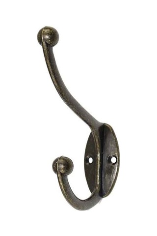 Hooks Country Style Bronz Cüzdan Şapka Havlu B Diğer
