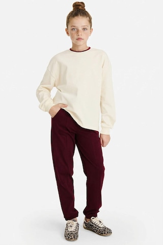 Defacto Jogger Fıt Penye Pantolon Kız Çocuk G0337a826spbr115 Bordo-br115