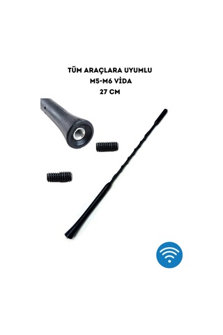 Opel Corsa Çubuk Tavan Anteni 27 Cm