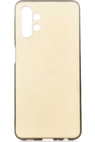 Samsung Uyumlu Galaxy A13 4g Kılıf Zore Premier Silikon Kapak Gold