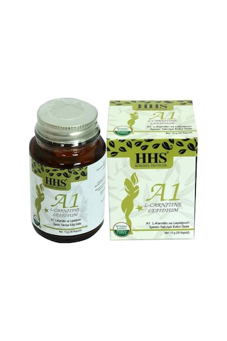 Hhs A1 L-Karnitin Ve Lepidyumlu Bitkisel 30 Kapsülü X 10 Adet