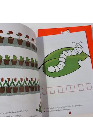 5+ Yaş Matematik + Görsel Alğı 2 Kitap Birlikte