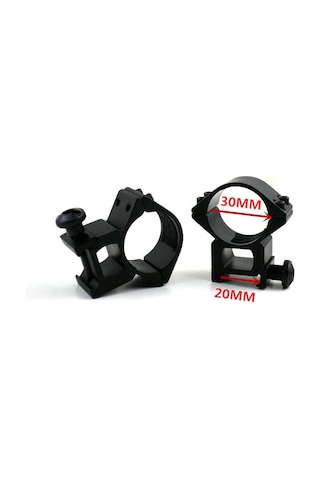 Özel Seri Silah Parçası Hobi Ekipmanı Tepki -30mm /25.4mm Dürbün Bağlama Aparat