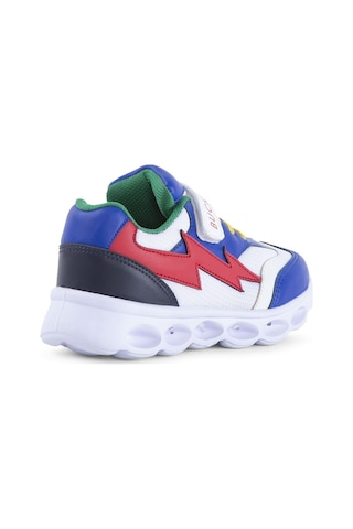 Buckhead Ares Buck4308-bk269 Işıklı Çocuk Spor Ayakkabı - Multi Mavi - Kırmızı