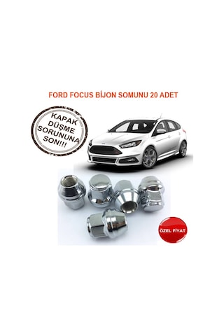 Yeni Ford Focus Bijon Somunu 20 Adet Yeni Ford Focus Bijon Somunu 20 Adet