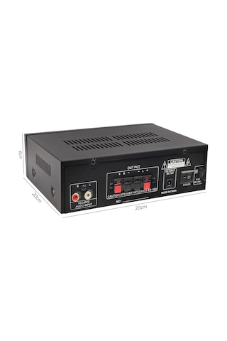 Anfi 110w Dijital Bluetooth Usb/sd/mp3 12v/220v Nwork Av-110