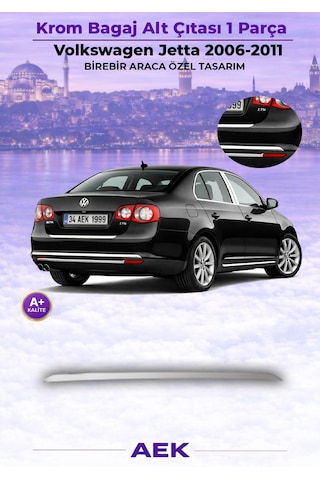 Vw Jetta Bagaj Alt Çıtası 2006-2011 Paslanmaz Çelik