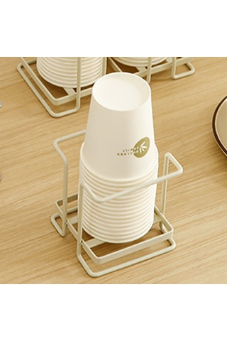 Masaüstü Teslim Edilebilir Kupa Tutucu Ev Okulu Ofisi Masaüstü İçin Çok Amaçlı Masaüstü Organizatörü Cream White, Large
