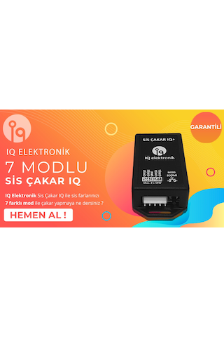 Iq Sis Cakar 7 Modlu Ac Kapat Ac Özellikli
