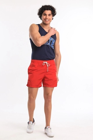 Superfly Swimshort Erkek Kırmızı Şort 21678-17 Siyah