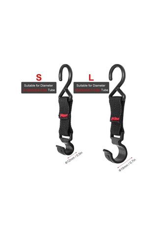 Pazly Taşınabilir Şekilli S Outdoor Nylon Kancası Kamp Geeroyoo Dayanıklı Boyut Asma Askısı 2 - Gl