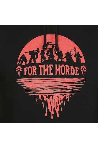 Bant Giyim - Wow Warcraft Siyah Kapsonlu Erkek Sweatshirt
