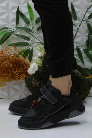 M.p 2083 Siyah Rahat Sneaker Kadın Ayakkabı 001