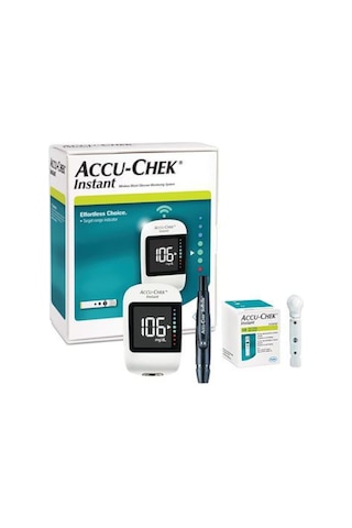 Roche Accu-Chek Instant Şeker Ölçüm Cihazı+ 50 Adet Ölçüm Çubuğu