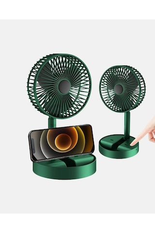 Ceylan Adam Katlanabilir Şarjlı Mini Fan 3 Kademeli Hız Ayarlı Taşınabilir
