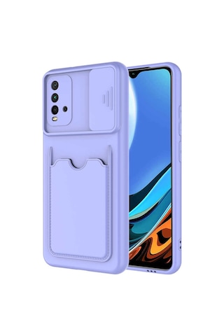 Xiaomi Poco M3 Kilif Deri Görünümlü Kartlikli Kamera Korumali Sil 502089814