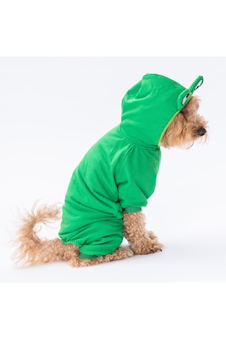 Pettrend Frog Kedi Köpek Tulumu Kedi Köpek Kıyafeti