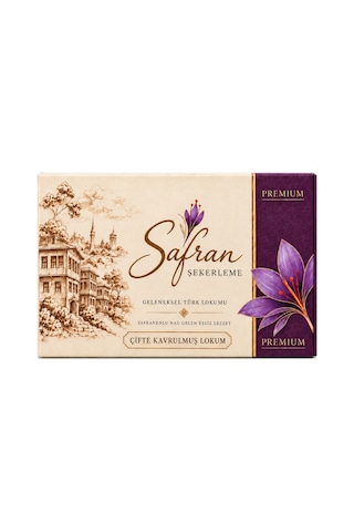 Safran Şekerleme Çifte Kavrulmuş 600 G Safran Şekerleme Çifte Kavrulmuş 600 G