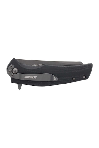 Schrade Usa Torsıon Folder Katlanır Aus-8 Kamp Çakı 1182622 Siyah