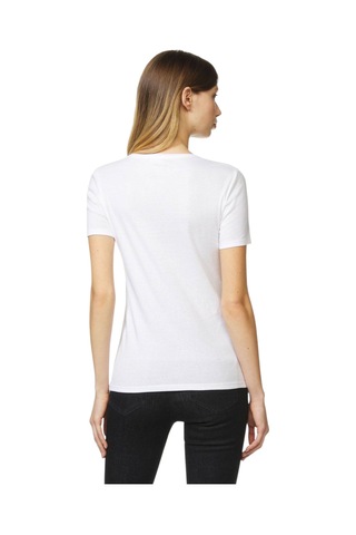 United Colors Of Benetton Basic Kısa Kollu Bisiklet Yaka T-shirt Beyaz