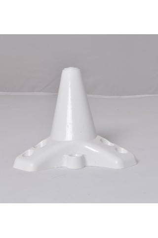 Zeygen Zirve Plastik Mobilya Baza Koltuk Kanepe Ayak 8 Adet 12 Cm Beyaz