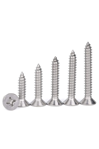 Paslanmaz Krom Vida. 30mm. 100 Adet. M4