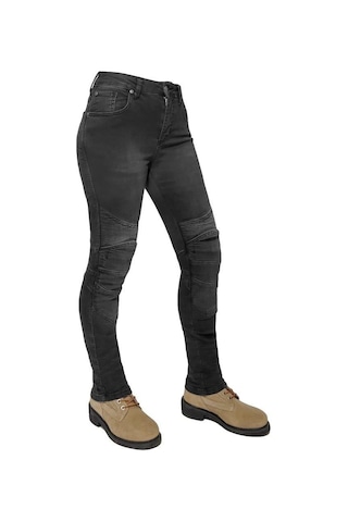 Thebikerjeans Evo Ultura Flx. Smoky Korumalı Kadın Motosiklet Pantolonu