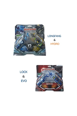 Monsuno Lisanslı Vs 2 Li Fusion 6'lı Figür Seti Tek Beden