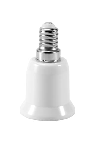E14'ten E27'ye Uzatma Tabanı Led Cfl Ampul Lamba Adaptörü Dönüştürücü Vida Soketi