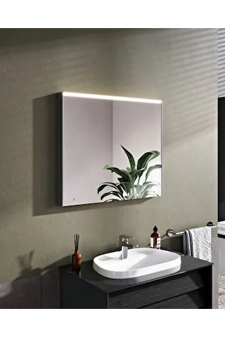 VitrA Prime Aydınlatmalı Ve Buğu Önleyici Ayna, 80 Cm, 67011 Beyaz