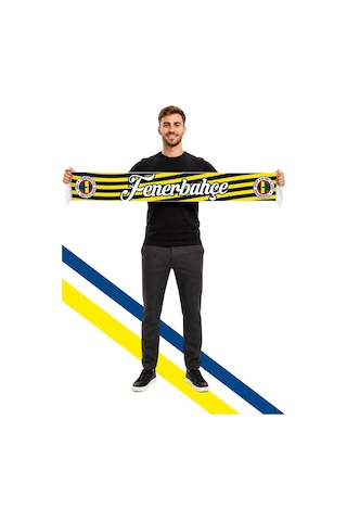Fenerium Unısex Canım Feda Olsun Sana Şal Lazer Kutu Hediyeli Lacivert